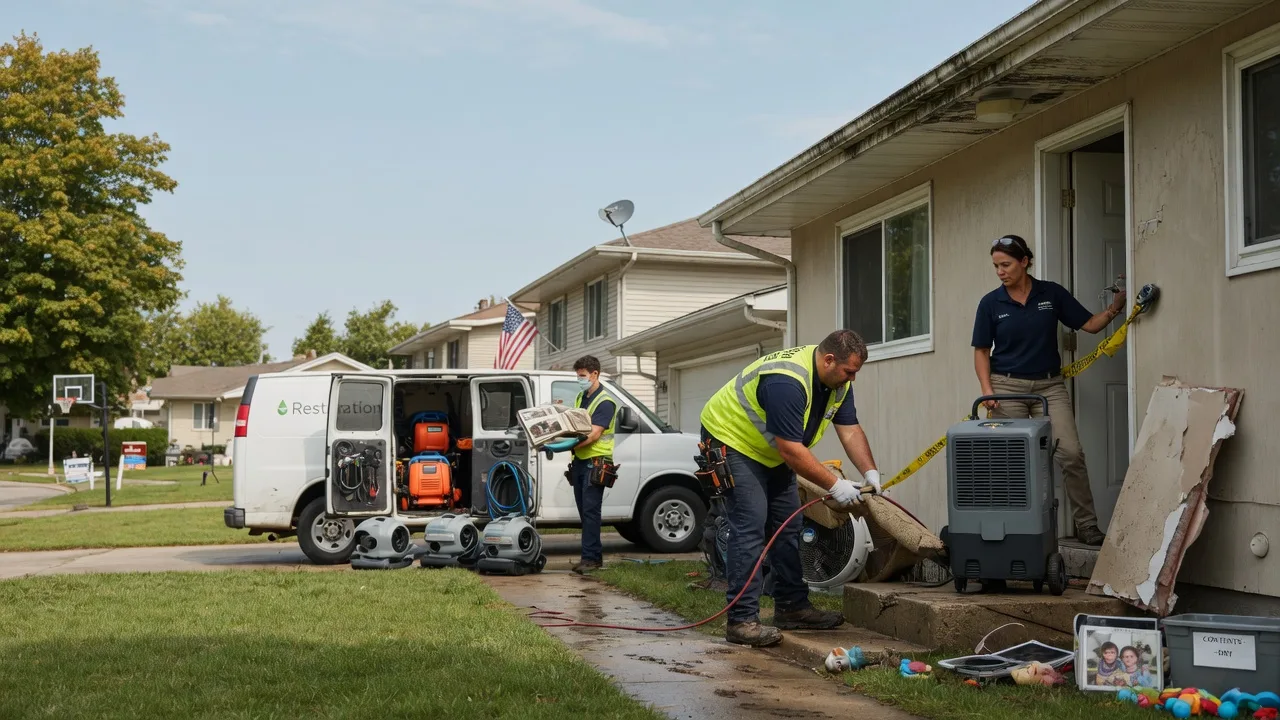 Water Damage Restoration in Avoca, IN near me